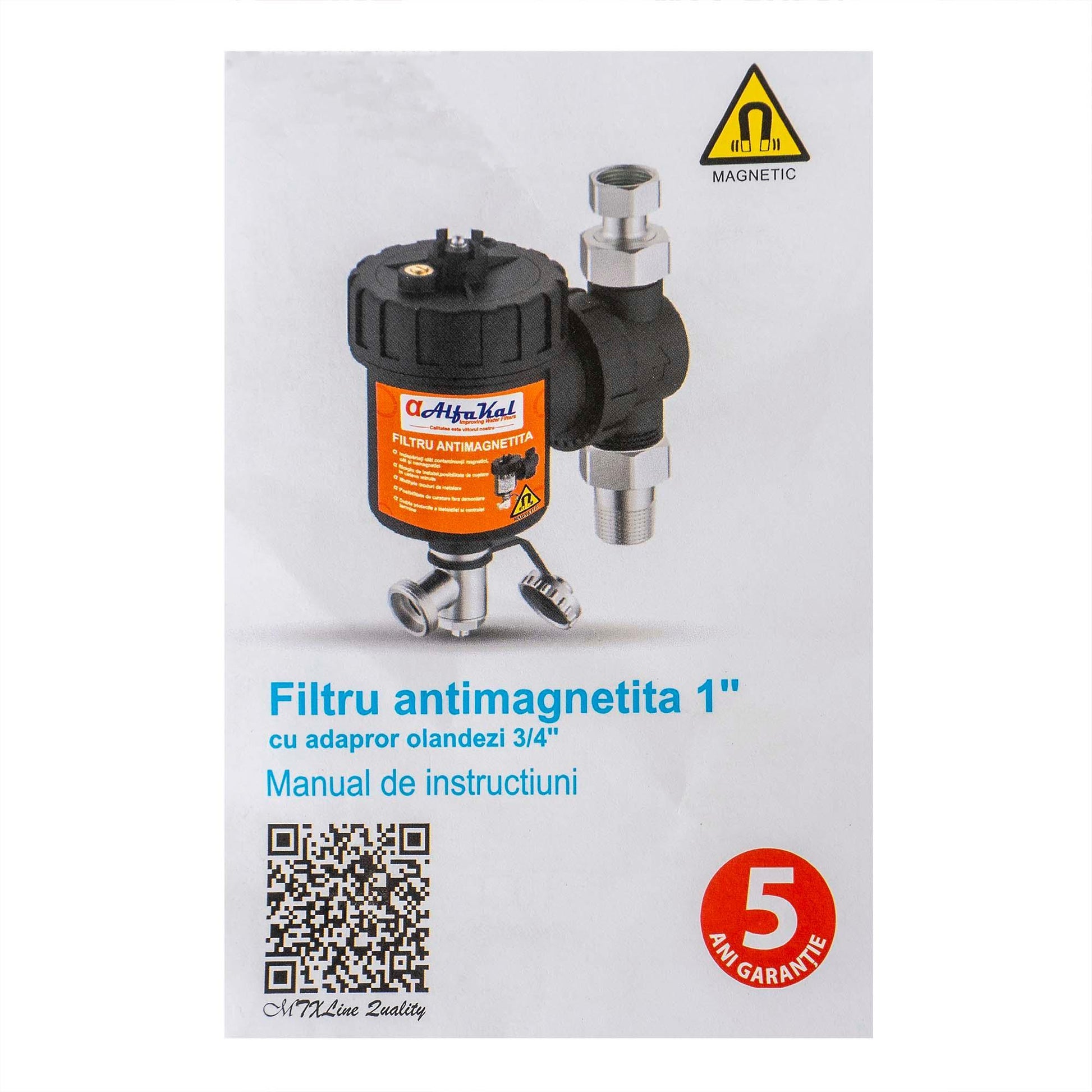 Filtru anti-magnetita, 1 miez magnetic, 11000 Gauss / EXT 10751 - 221.ro