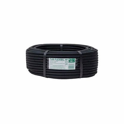 Tub flexibil, copex, din PVC fara fir de tragere, diametru 11mm, lungime 50m / EXT 10801