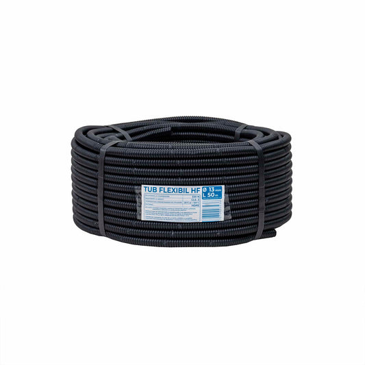 Tub flexibil, copex, din PVC fara fir de tragere, diametru 13mm, lungime 50m / EXT 10802