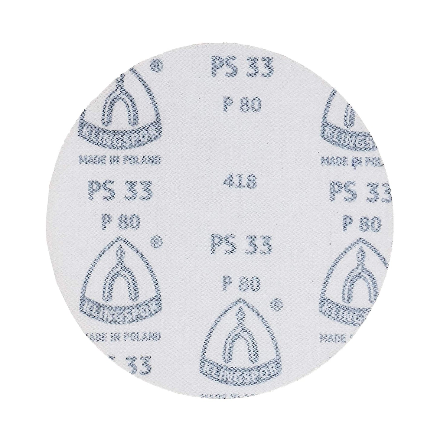 Disc autofixare Klingspor PS 33 CK, P80, 150mm / EXT 146739