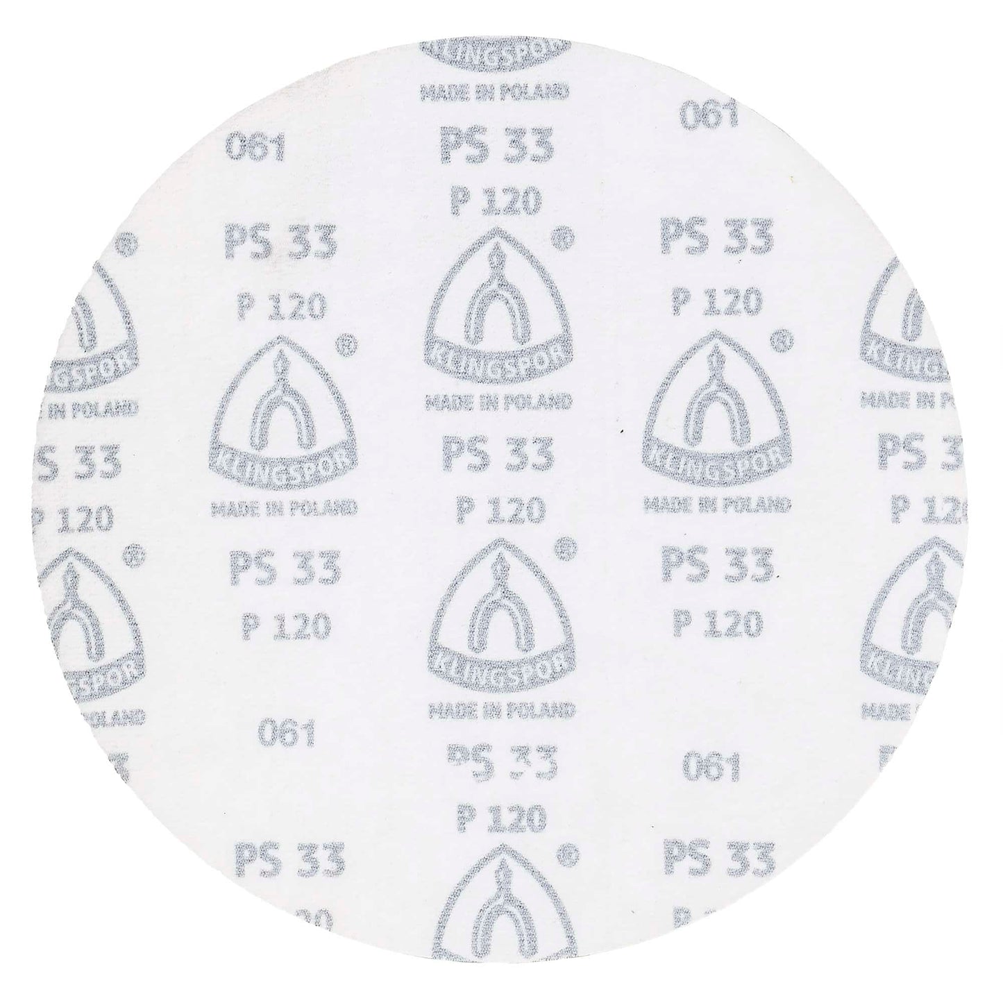 Disc autofixare Klingspor PS 33 CK, P120, 225mm / EXT 210130