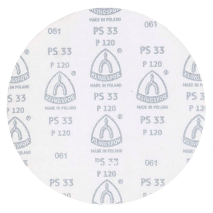 Disc autofixare Klingspor PS 33 CK, P120, 225mm / EXT 210130