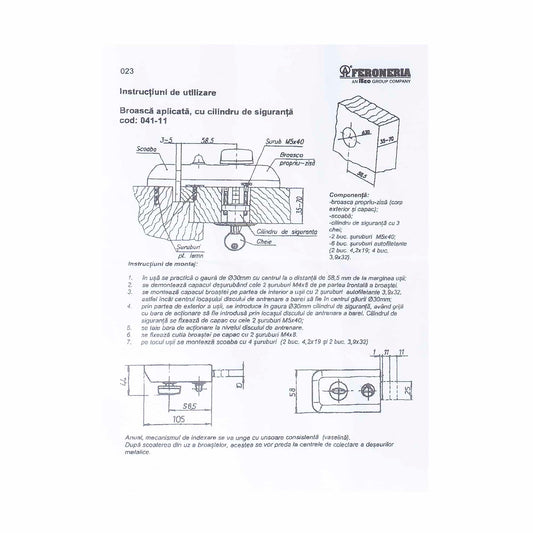 Yala aplicata (BR.aplicata+CIL.SIG.V. maro / EXT 411011CVA3I