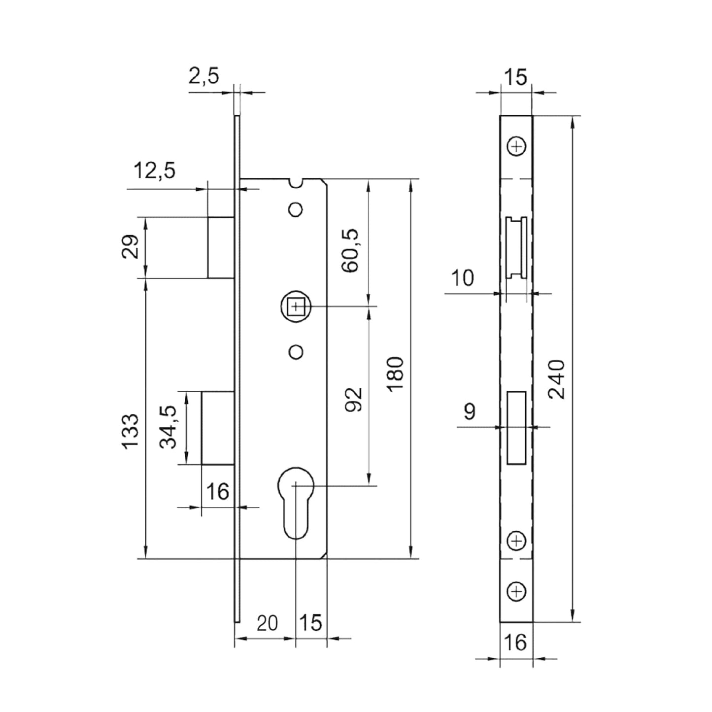 Pachet PVC FER SX Alb 35-507 / EXT 5635