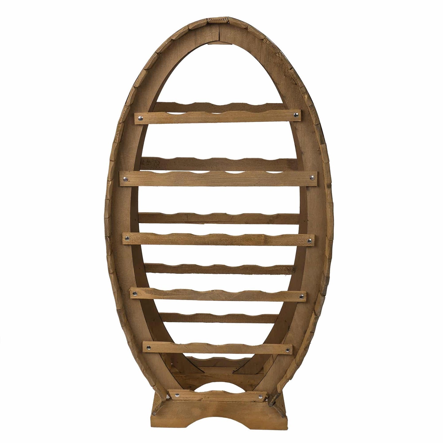 Suport 20 sticle de vin, din lemn de brad, inaltime 92cm / EXT 5666 - 221.ro