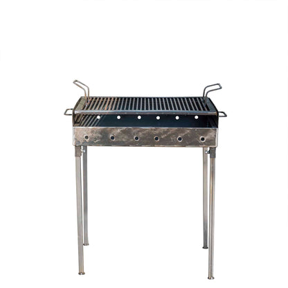 Gratar metalic pe carbuni cu 2 nivele 60x37cm / EXT 5720