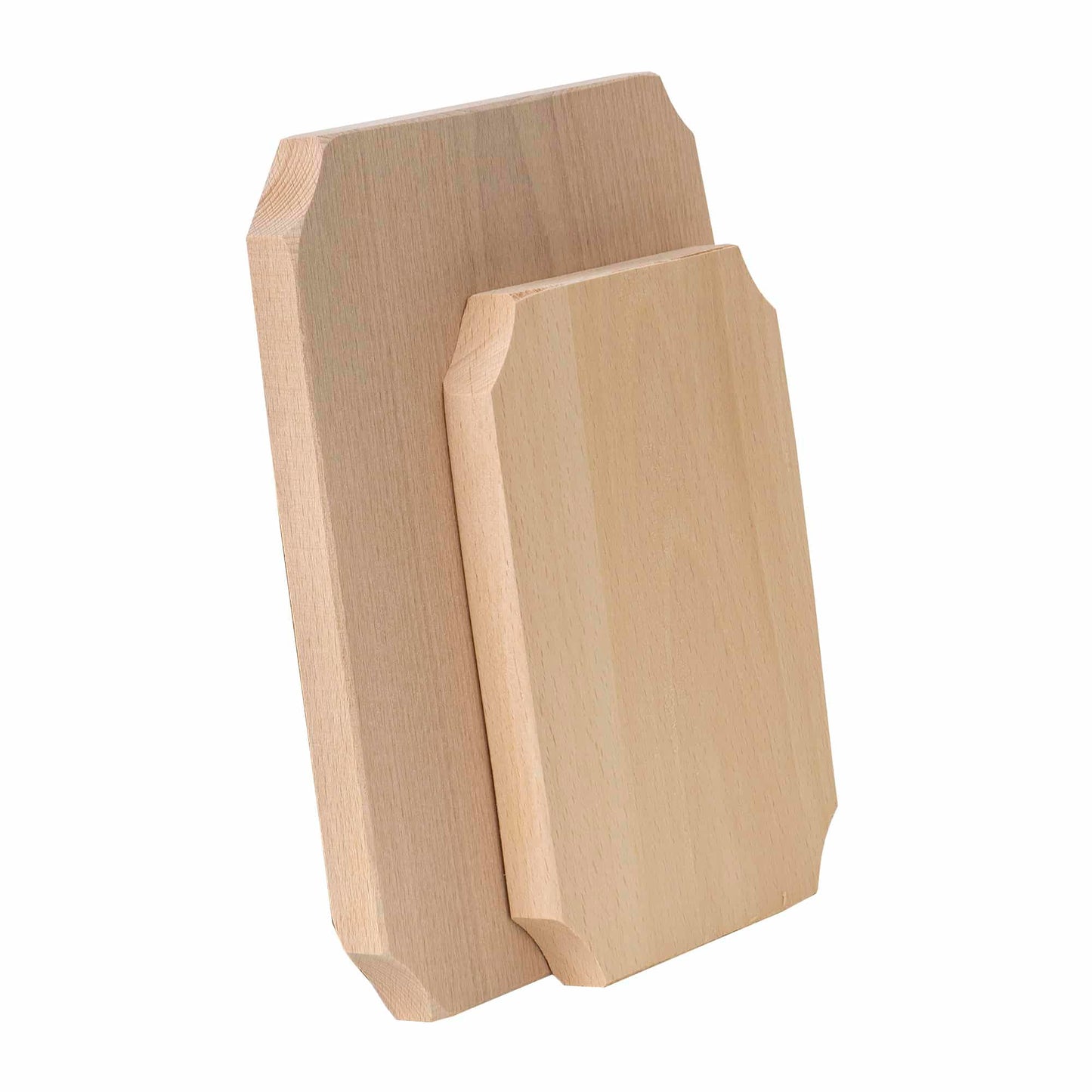 Set 2 bucati tocator drepunghiular din lemn de fag, grosime 20mm / EXT 6068