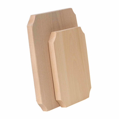 Set 2 bucati tocator drepunghiular din lemn de fag, grosime 20mm / EXT 6068