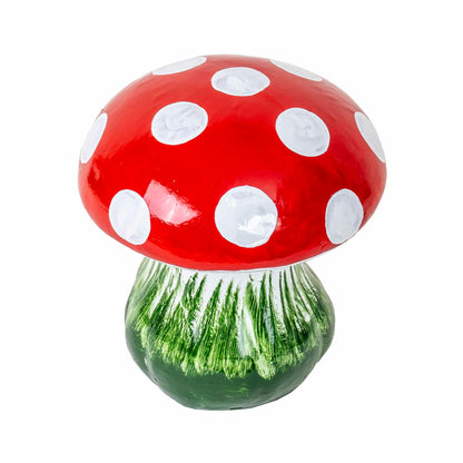 Ciuperca decorativa pentru gradina, din ceramica, inaltime 30cm / EXT 6074