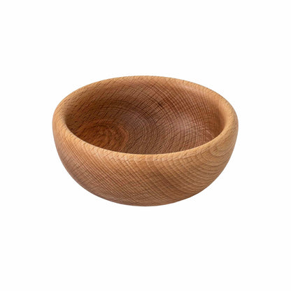 Bol rotund din lemn, diametru 14 cm / EXT 6097