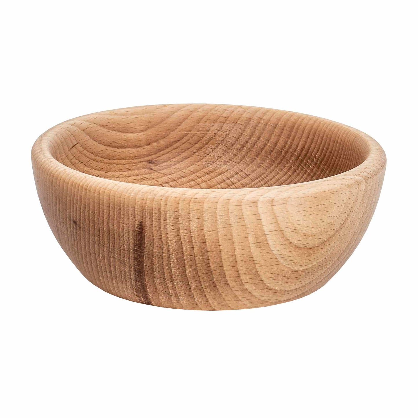 Bol rotund din lemn, diametru 16 cm / EXT 7116