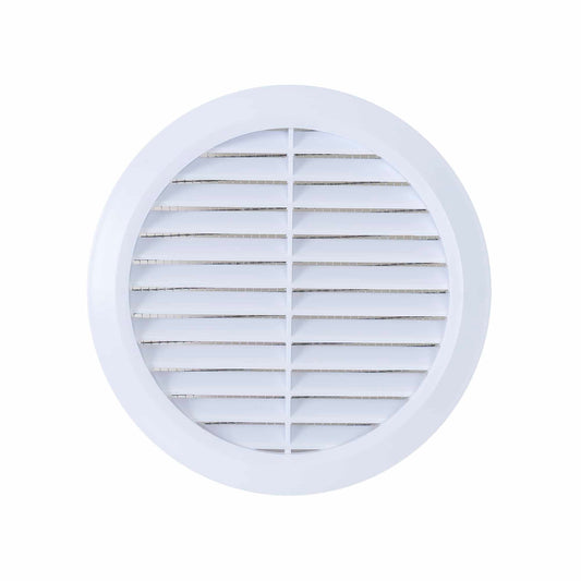 Rama aerisire plastic plus mufa, Q125mm / EXT 7195