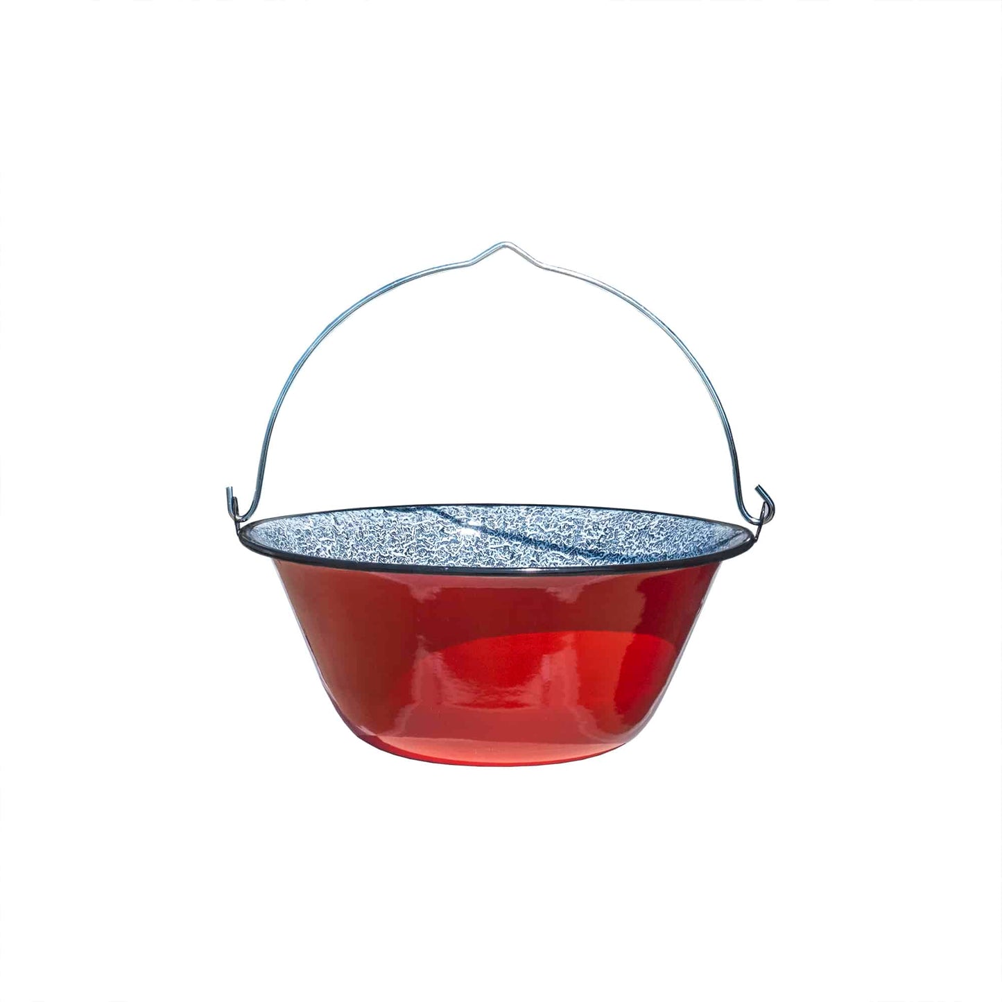 Ceaun smaltuit, 14L, rosu / EXT 7226