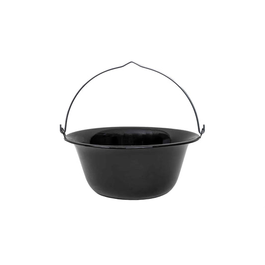 Ceaun smaltuit, 14L, negru / EXT 7226_1