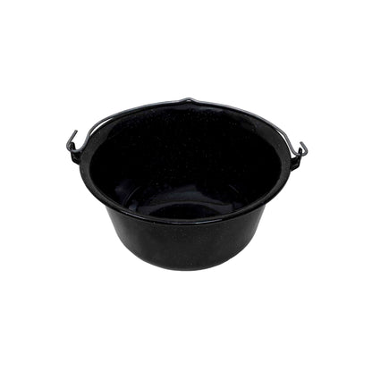 Ceaun smaltuit, 3L interior negru / EXT 7227_1