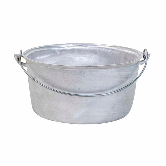 Ceaun tuci aluminiu alimentar, capacitate 30L, fund drept / EXT 7248_1