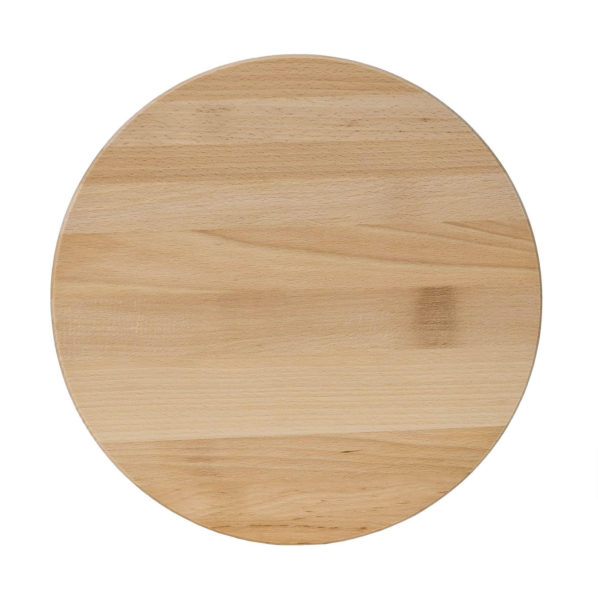 Tocator rotativ din lemn de fag, pentru servire, diametru 30cm / EXT 7592 - 221.ro