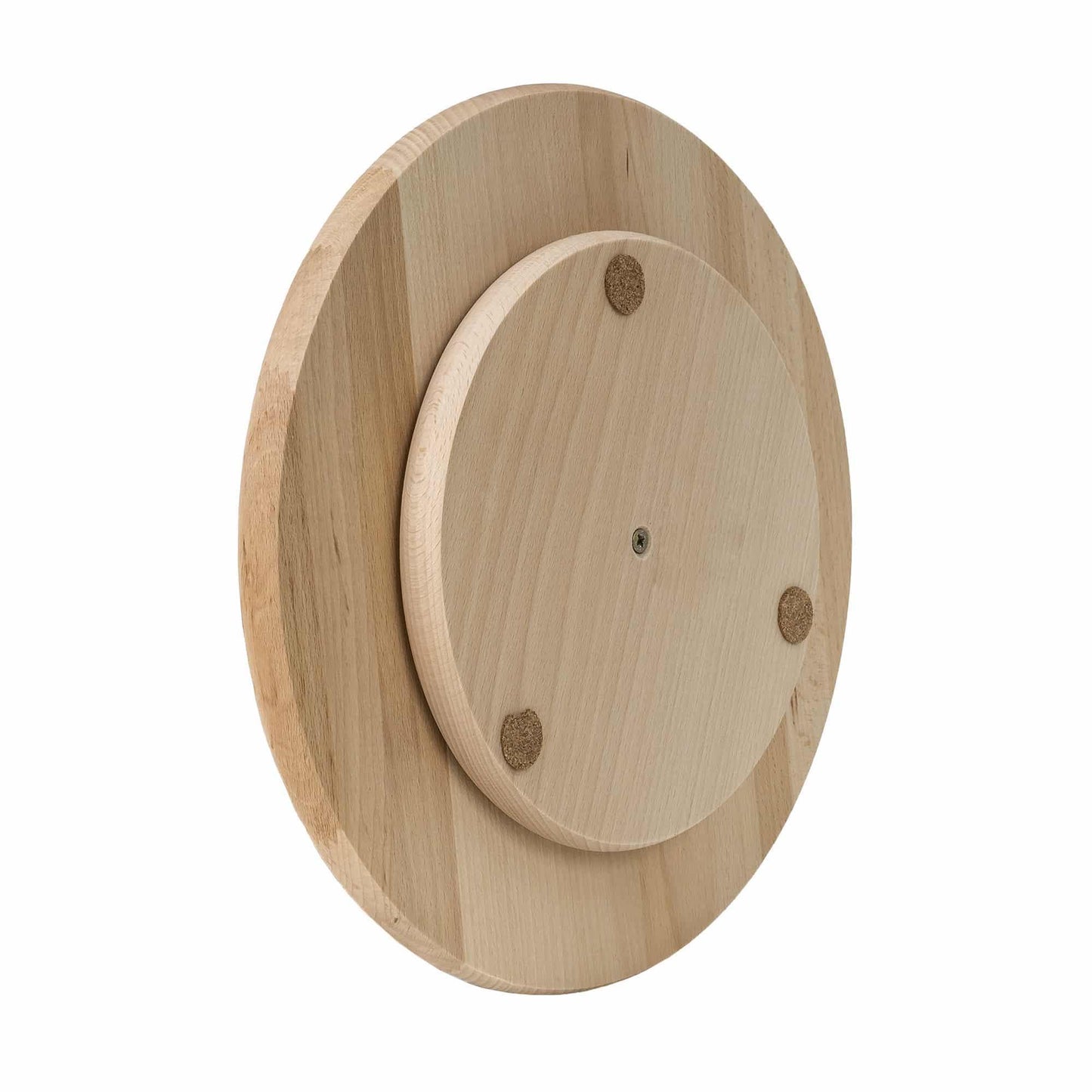 Tocator rotativ din lemn de fag, pentru servire, diametru 30cm / EXT 7592 - 221.ro
