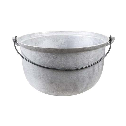 Ceaun tuci aluminiu alimentar, capacitate 35L, fund rotund / EXT 8035