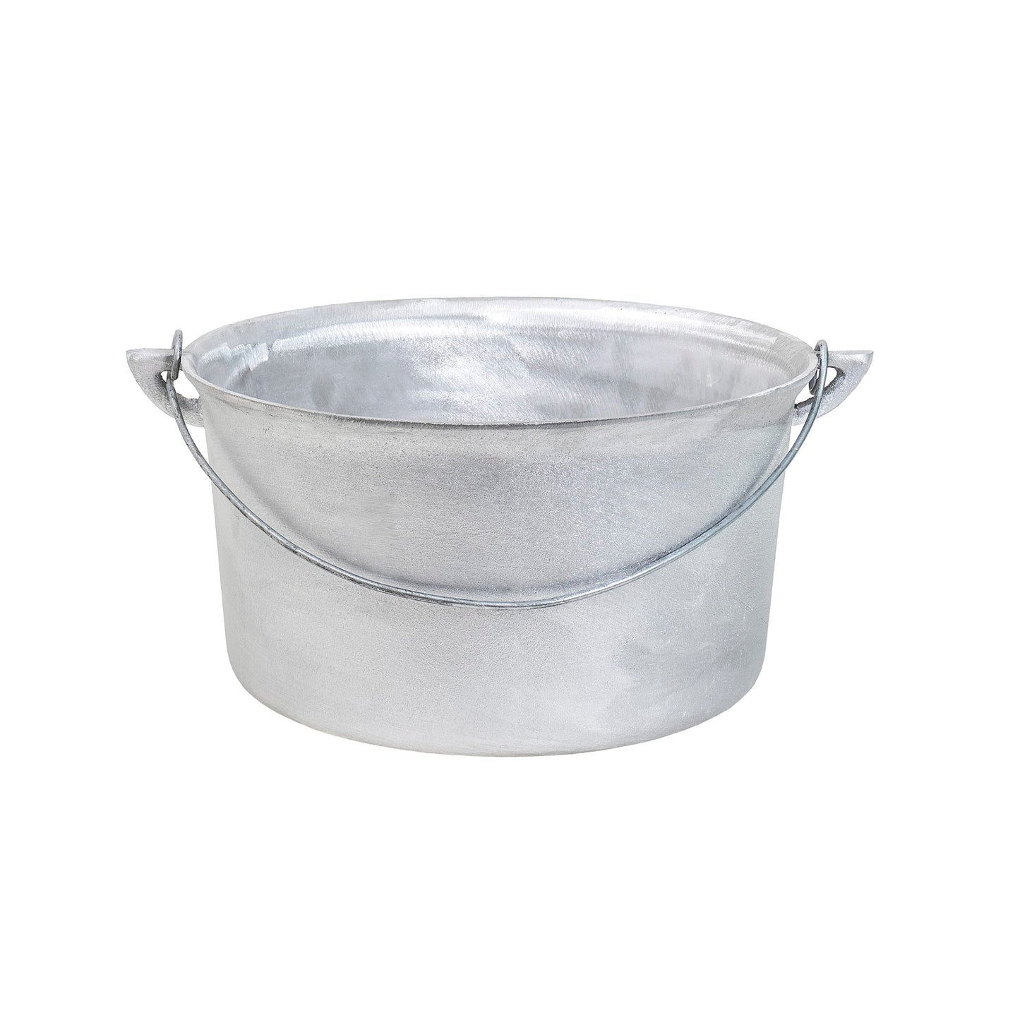 Ceaun tuci aluminiu alimentar, capacitate 8L, fund drept/ EXT 8039_1