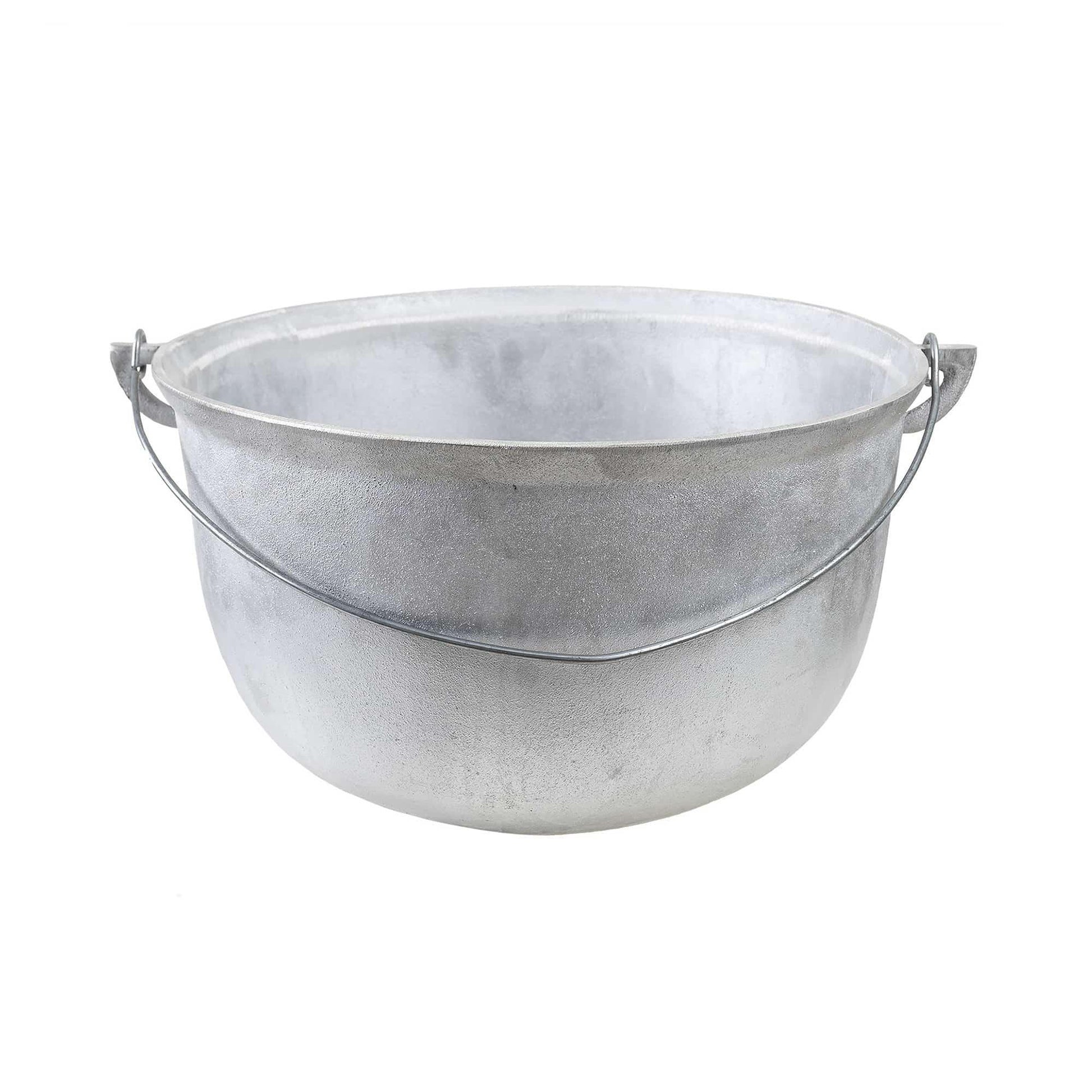 Ceaun tuci aluminiu alimentar, capacitate 40L, fund rotund / EXT 8054 - 221.ro