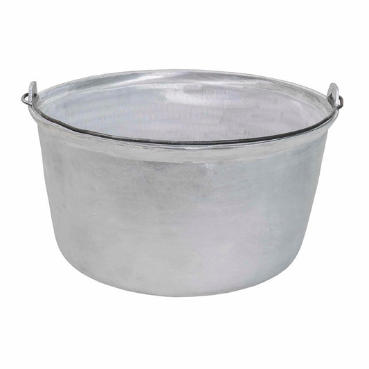 Ceaun tuci aluminiu alimentar, capacitate 40L, fund drept / EXT 8054_1 - 221.ro