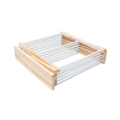 Uscator de rufe din lemn 178x54cm pliabil / EXT 8086