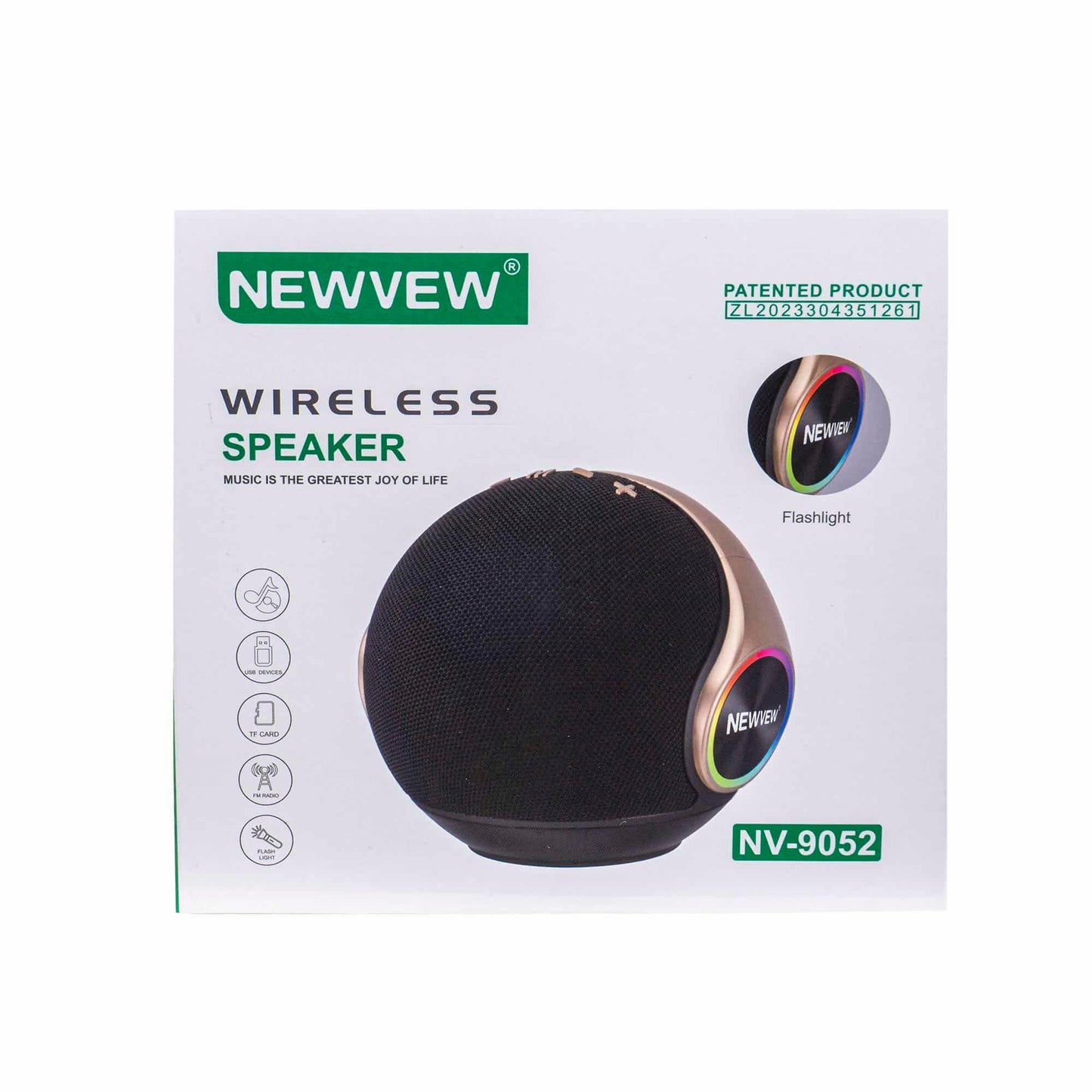 Boxă audio portabilă, design tip minge, Z-TOOLS / ZTS8260