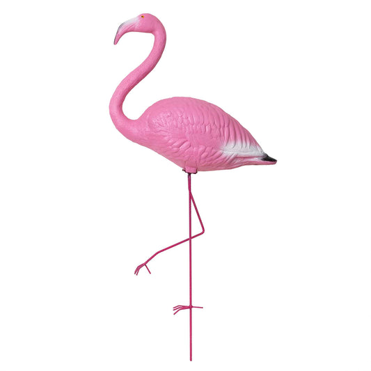 Flamingo decorativ pentru gradina, inaltime 100cm / EXT 9785