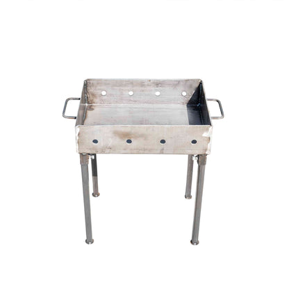 Gratar metalic pe carbuni 40x30 cm, grosime 3mm / EXT 9909