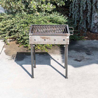 Gratar metalic pe carbuni 40x30 cm, grosime 3mm / EXT 9909