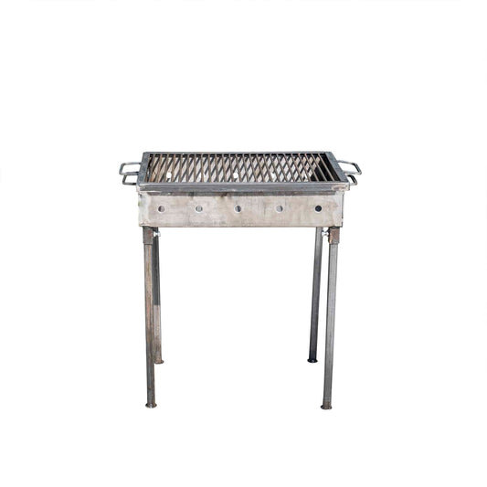 Gratar metalic pe carbuni 50x35 cm, grosime 3 mm / EXT 9910