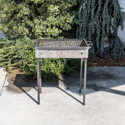 Gratar metalic pe carbuni 50x35 cm, grosime 3 mm / EXT 9910