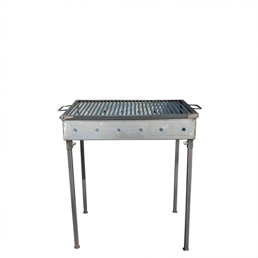 Gratar metalic pe carbuni 60x40 cm, grosime 3mm / EXT 9911 - 221.ro