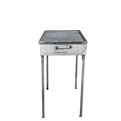 Gratar metalic pe carbuni 60x40 cm, grosime 3mm / EXT 9911 - 221.ro