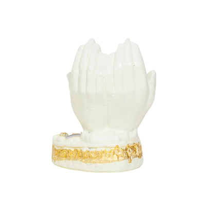 Candela din ipsos cu Familia Sfanta 11x8x16cm / EXT 9915