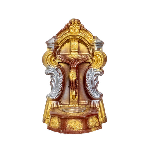 Candela din ipsos in forma de cruce 16x12x29cm / EXT 9920