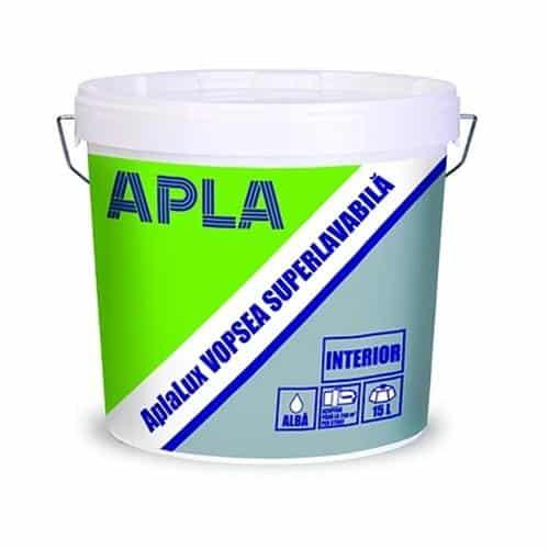 Vopsea superlavabilă interior 2.5L, APLA LUX, Alb / EXT10012