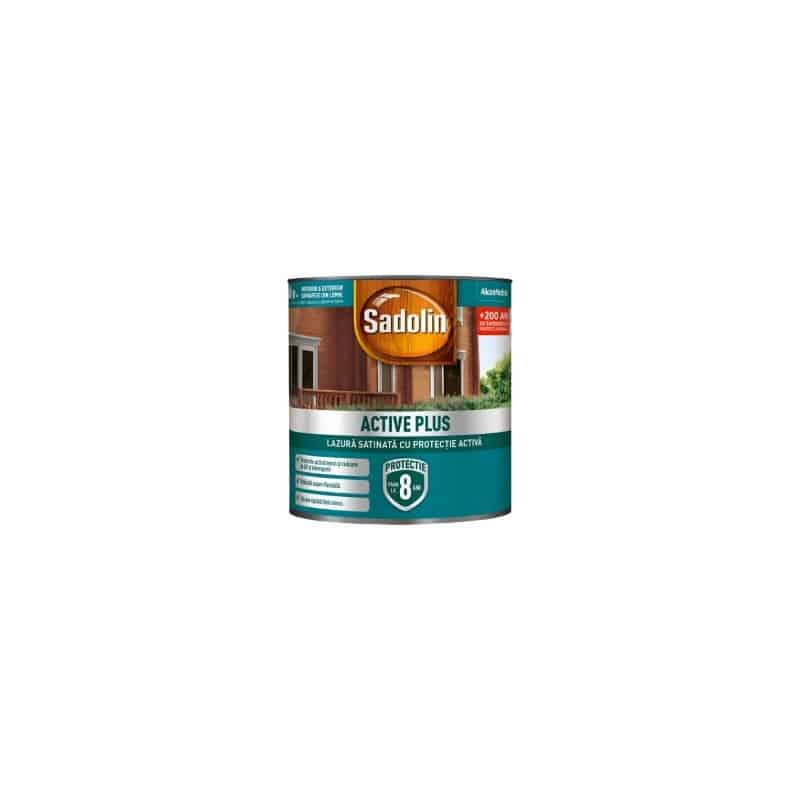 Lazură lucioasă pe bază de solvent 0.75 L, Sadolin, Nuc / EXT5832949