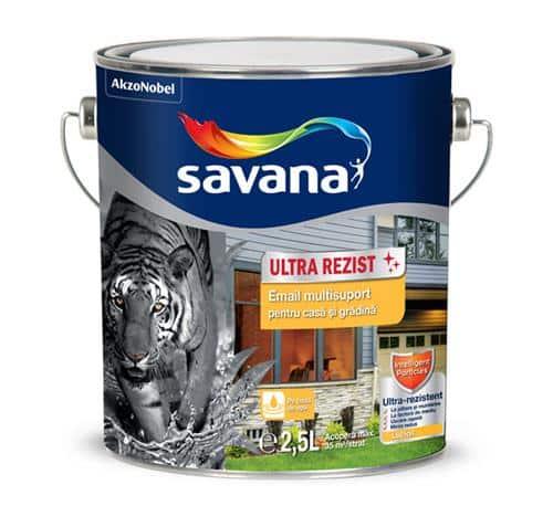 Email multisuprafețe, ultrarezistent, Savana, negru 0.75L / EXT10185
