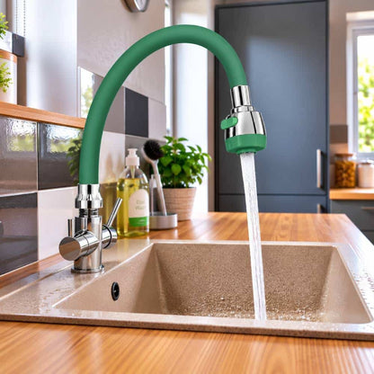 Pipa flexibila pentru bucatarie, verde, Z-TOOLS / EXT1038-13