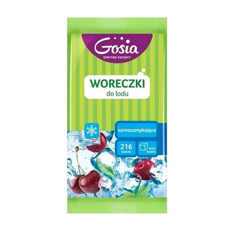 Pungi pentru gheață, 216 cuburi, reutilizabile, transparent / EXT10719