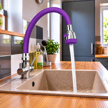 Pipa flexibila pentru bucatarie, mov, Z-TOOLS / EXT2039-9