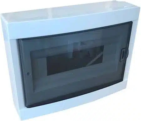 Tablou sigurante cu 12 module, ingropat TEB-12A, alb HOROZ / EXT600-000-121