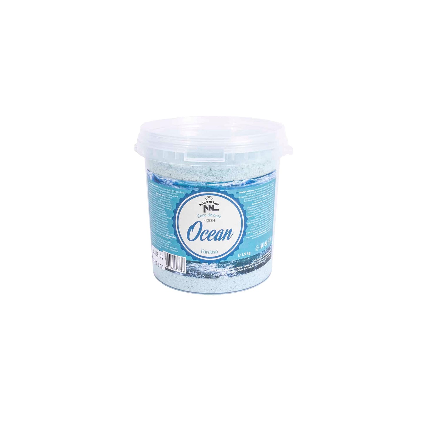 Sare de baie, galetusa de 1.5kg, aroma ocean Z-TOOLS / EXT9964