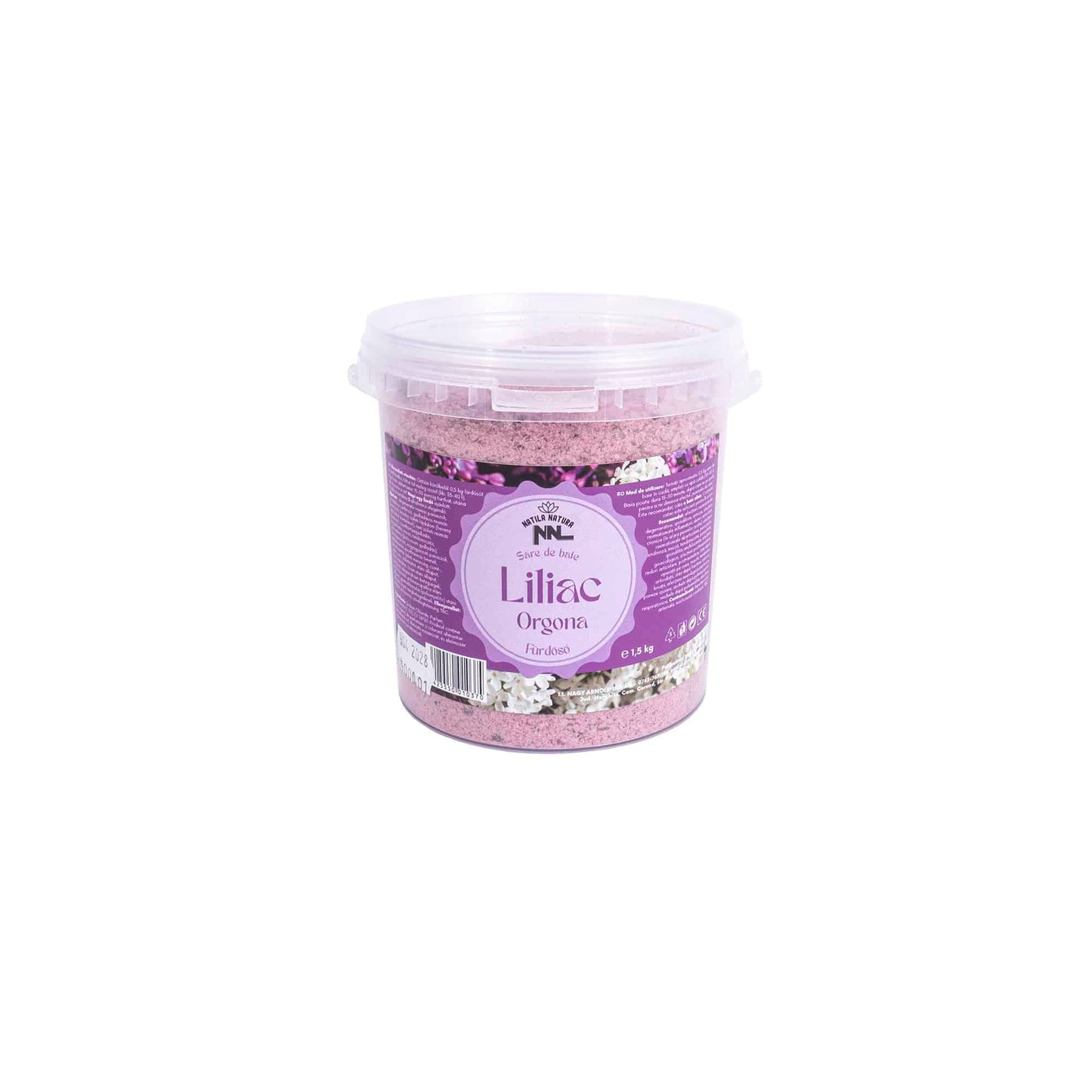 Sare de baie, galetusa de 1.5kg, aroma liliac Z-TOOLS / EXT9966