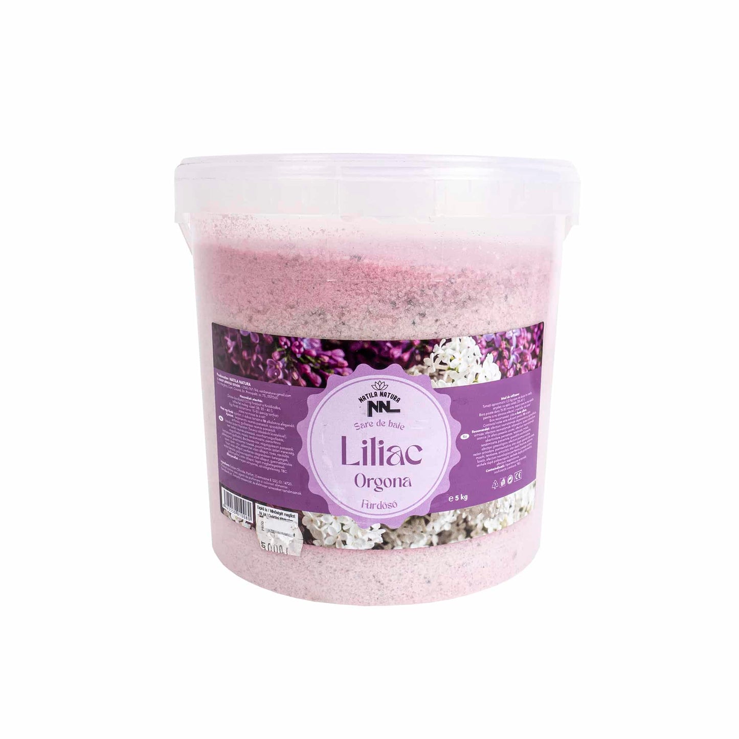 Sare de baie, galeata de 5kg, aroma liliac Z-TOOLS / EXT9973