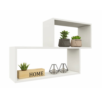 Etajera Rico haaus V1, Alb, L 100 x l 25 x H 65 cm