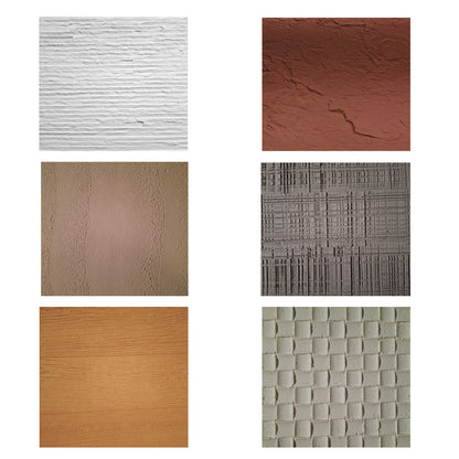 Mostrar panouri flexibile din praf de piatra, Naimeed F15, 6 modele, 15X30 cm