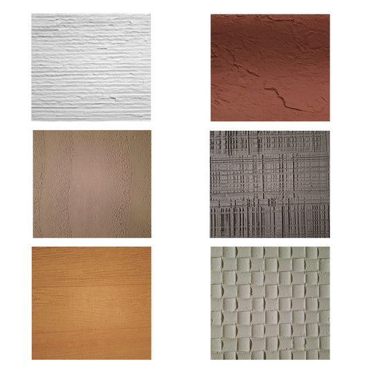 Mostrar panouri flexibile din praf de piatra, Naimeed F15, 6 modele, 15X30 cm